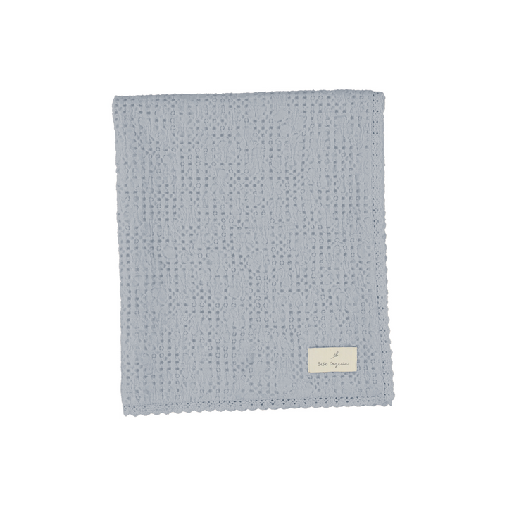 WAFFLE SIGNITURE BLANKET-Sea Waffle