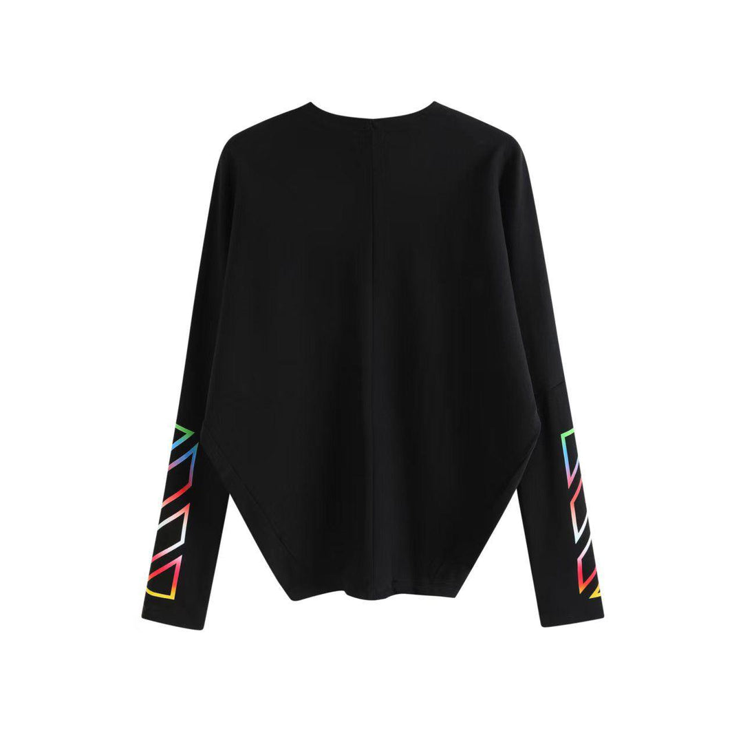 Black Sport Smile Tee