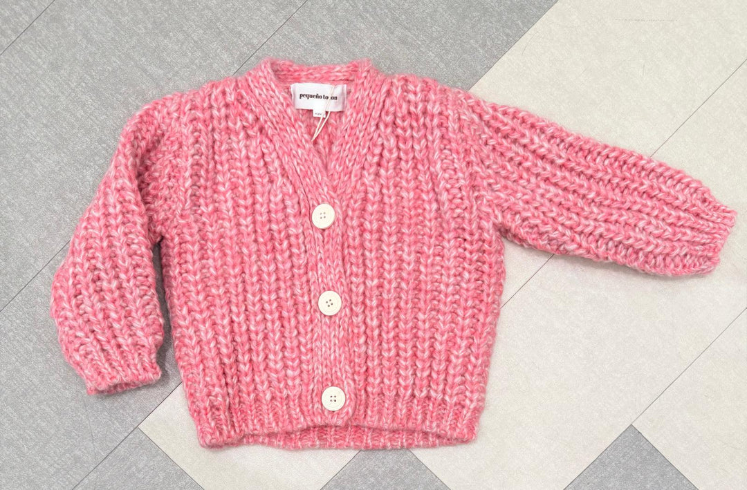 2077 BABY CARDIGAN PIRINEO PINK