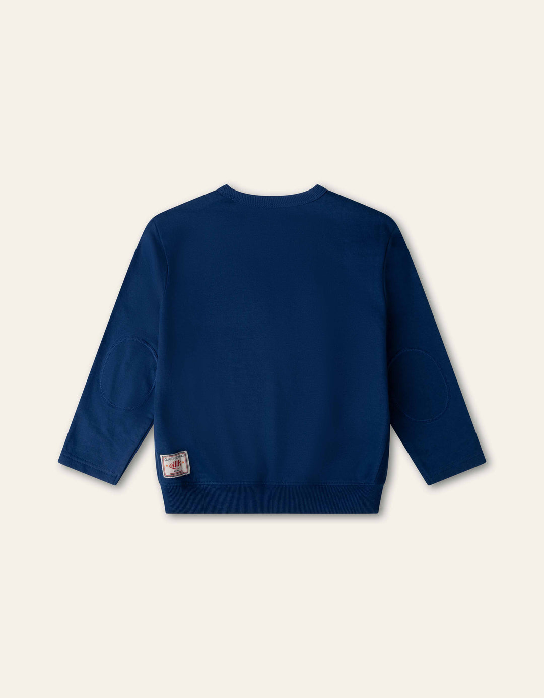 YF26BHJ502 BLUE BOYS HECTOR PARIS GRAPHIC CREWNECK SWEATSHIRT