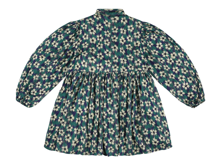 ZAS DRESS WITH BOW NAVY