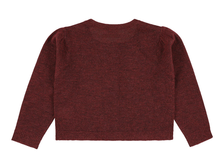 ZERAH CARDIGAN BORDEAUX