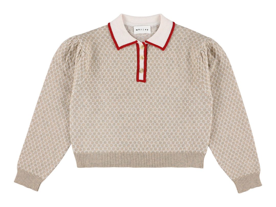 ZUG KNITTED POLO BRECCIA