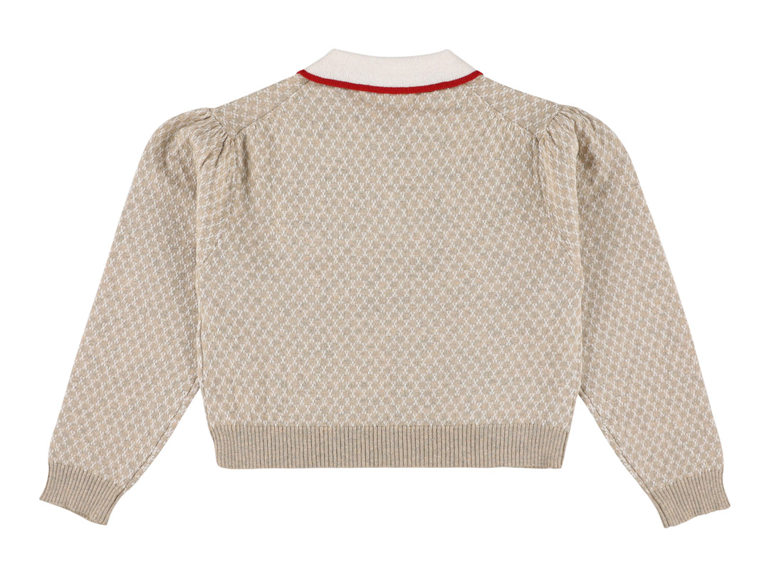 ZUG KNITTED POLO BRECCIA
