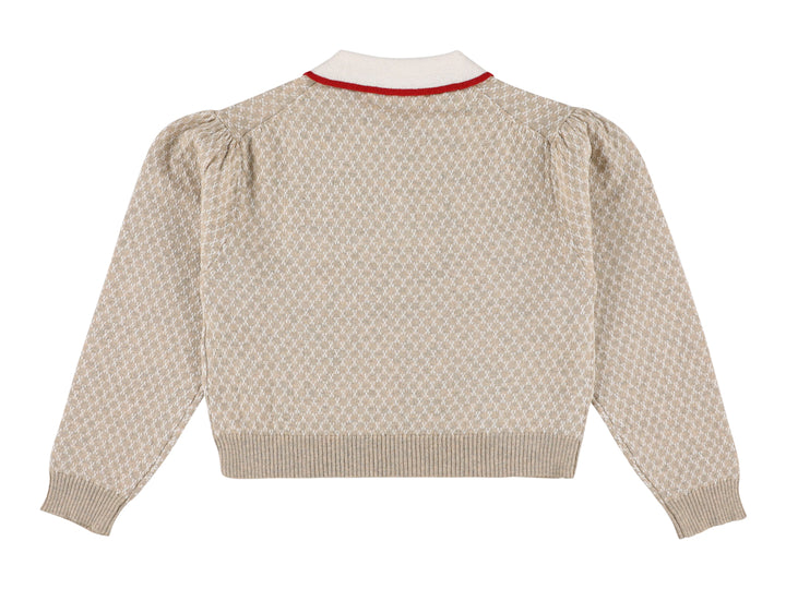 ZUG KNITTED POLO BRECCIA