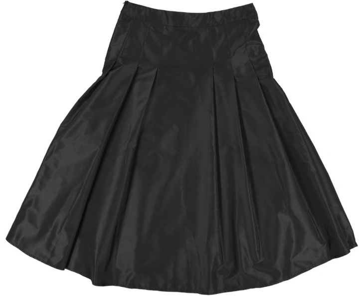 30200 SKIRT-BLACK TAFFETA