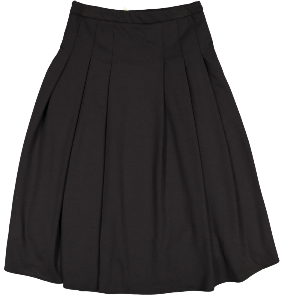 30206 SKIRT-BLACK HEAVY JERSEY