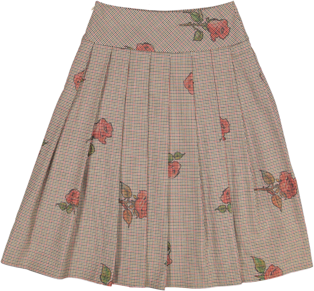 36200 SKIRT-PLAID1