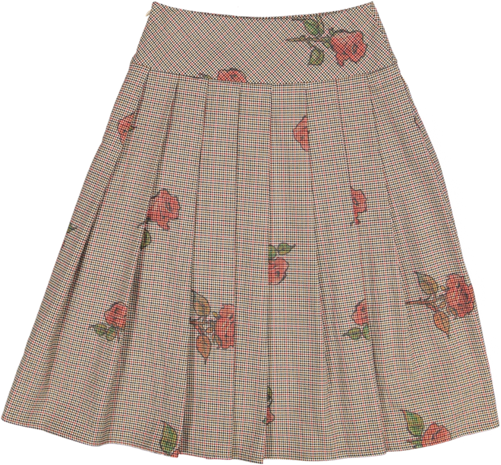 36200 SKIRT-PLAID1