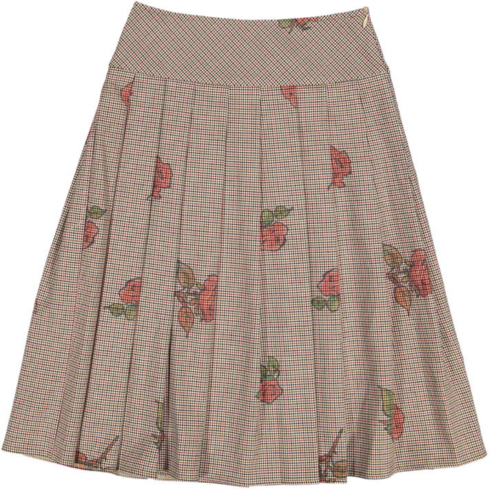 36200 SKIRT-PLAID1