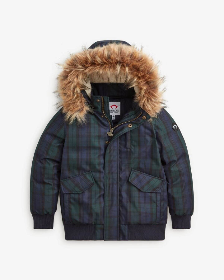 G5CTC-City Transit Coat-Blackwatch Tartan
