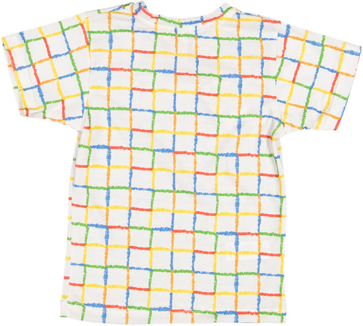 TS85-KIDS TSHIRT-Rainbow Lines