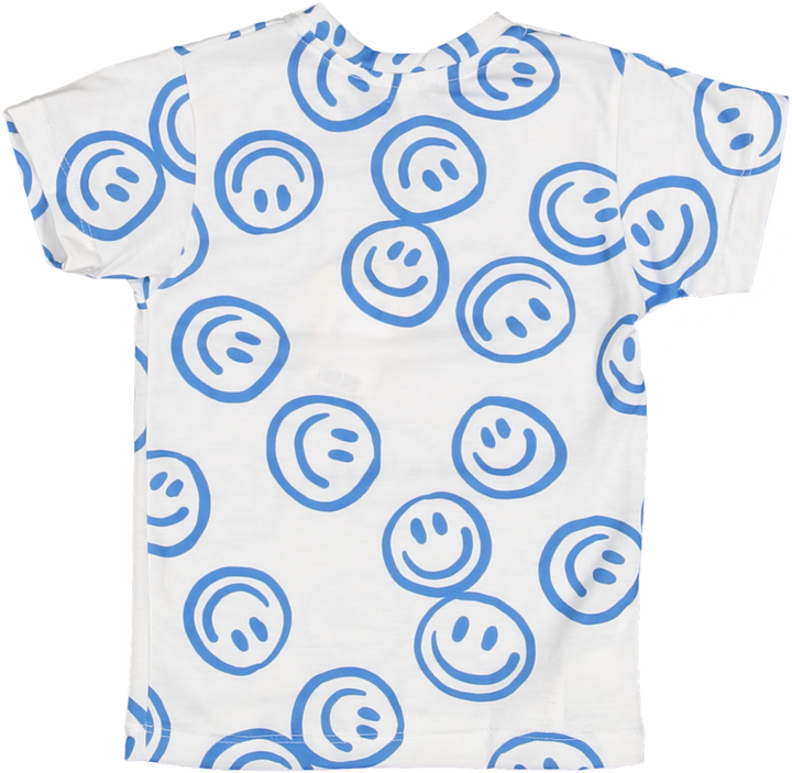 TS86-KIDS TSHIRT-Blue Smiles