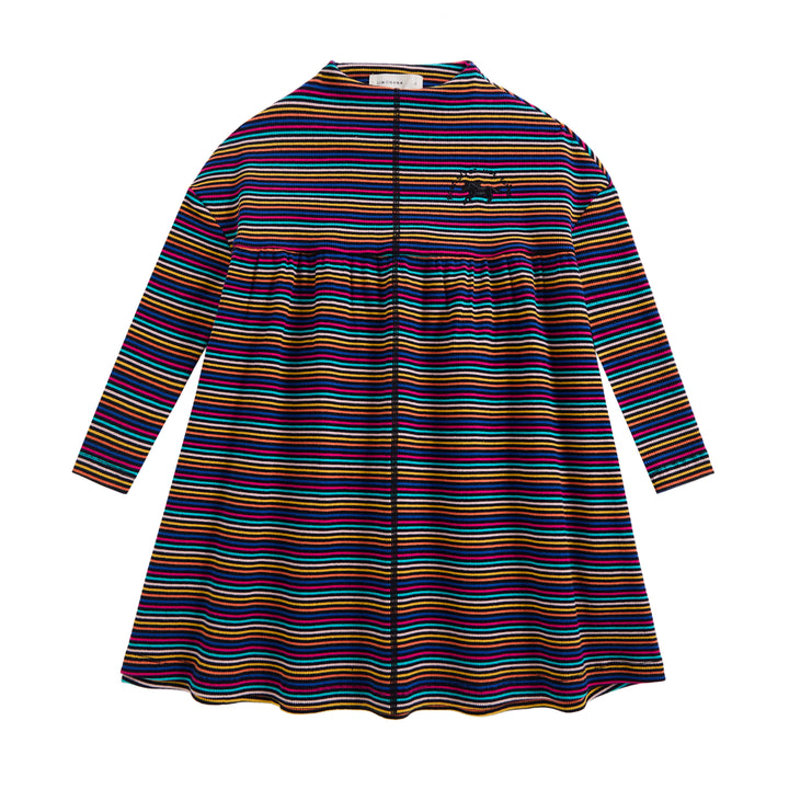 LN340 stripes Carousel Striped Dress