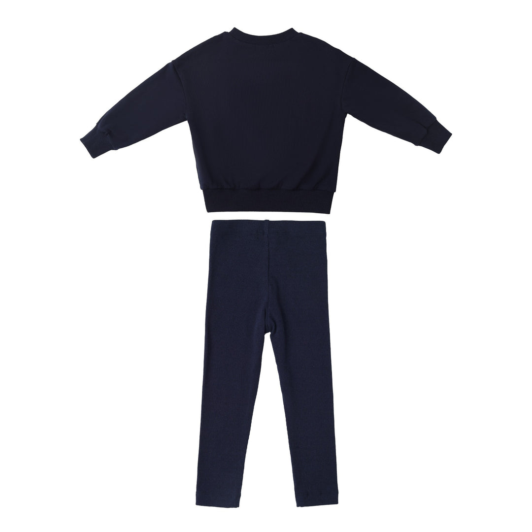 LNA-014B NAVY CLE BABY BOYS SET