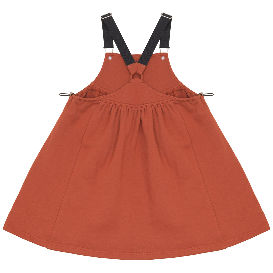 B2730RU GIRL SWEAT JUMPER-Rust