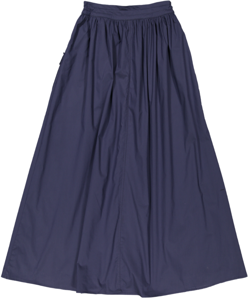 VB5004S-DRAWSTRING POCKET SKIRT -navy