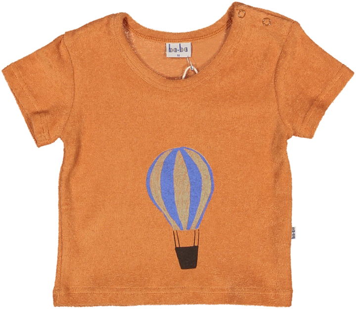 Balloon shirt-Terracotta