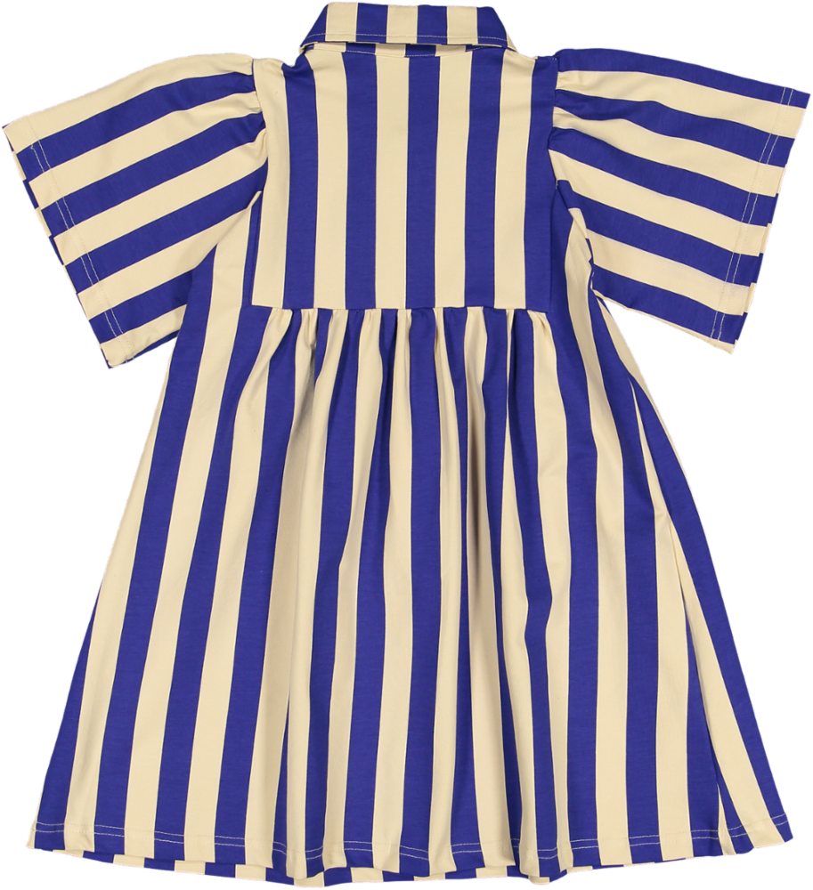 Hilou dress-Vertical stripe