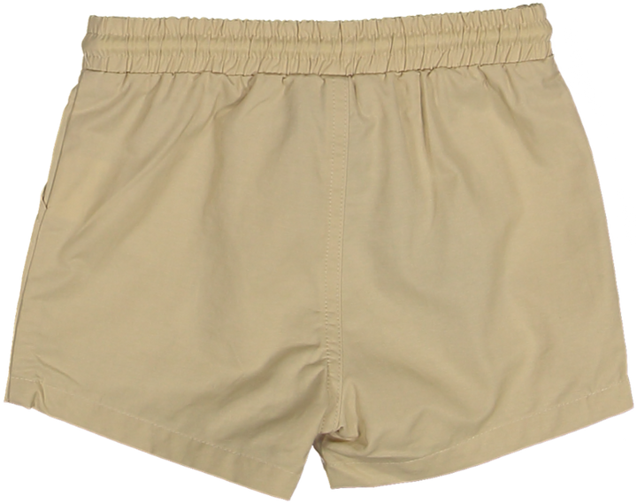 C-26230-Rope Drawstring Shorts-Tan