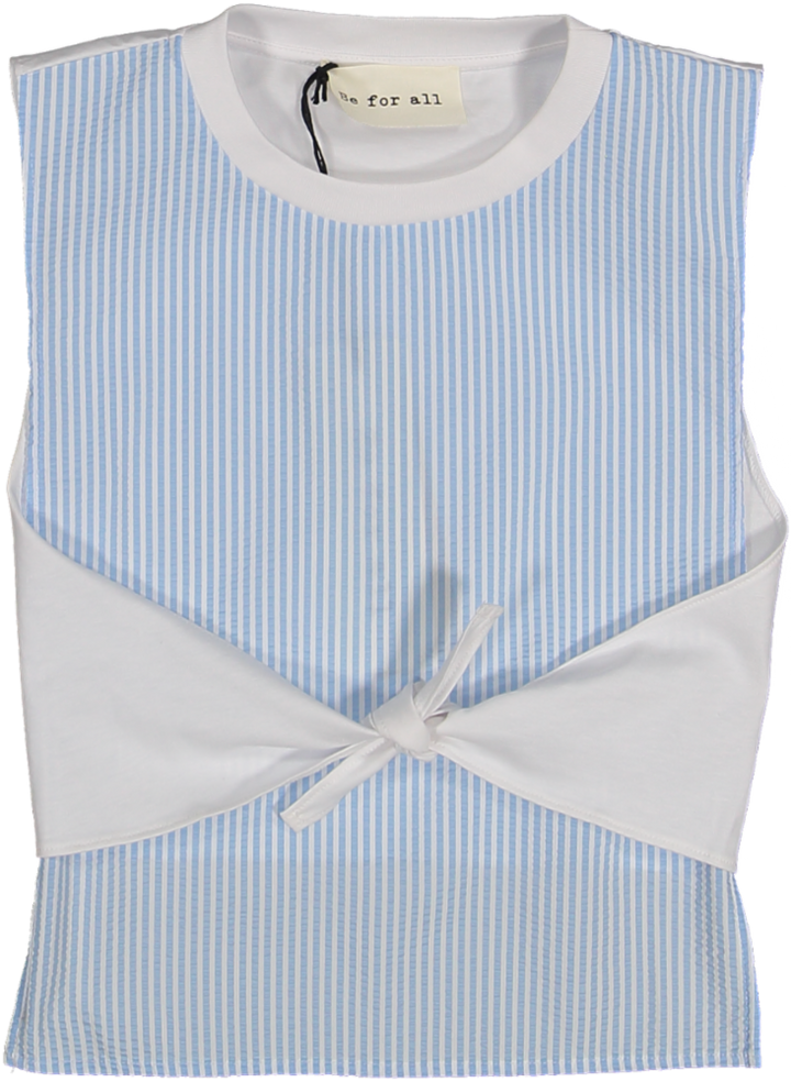 317 GIRL W-OUT/S C-NECK TOP BERTA 22