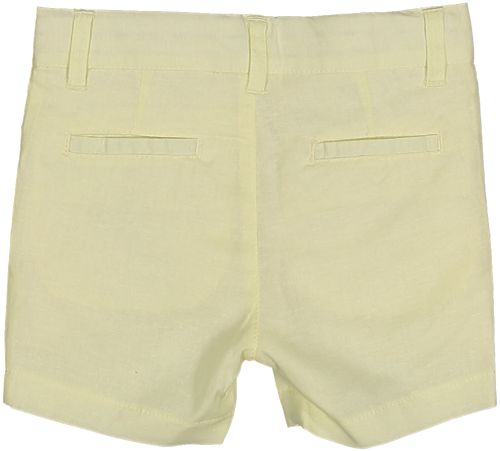BBM277 SOLID BERMUDA-YELLOW