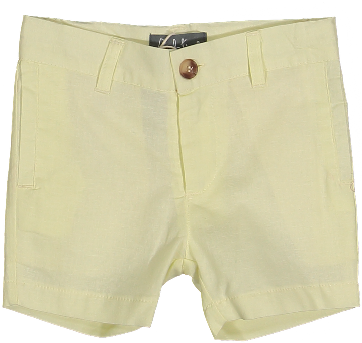 BBM277 SOLID BERMUDA-YELLOW