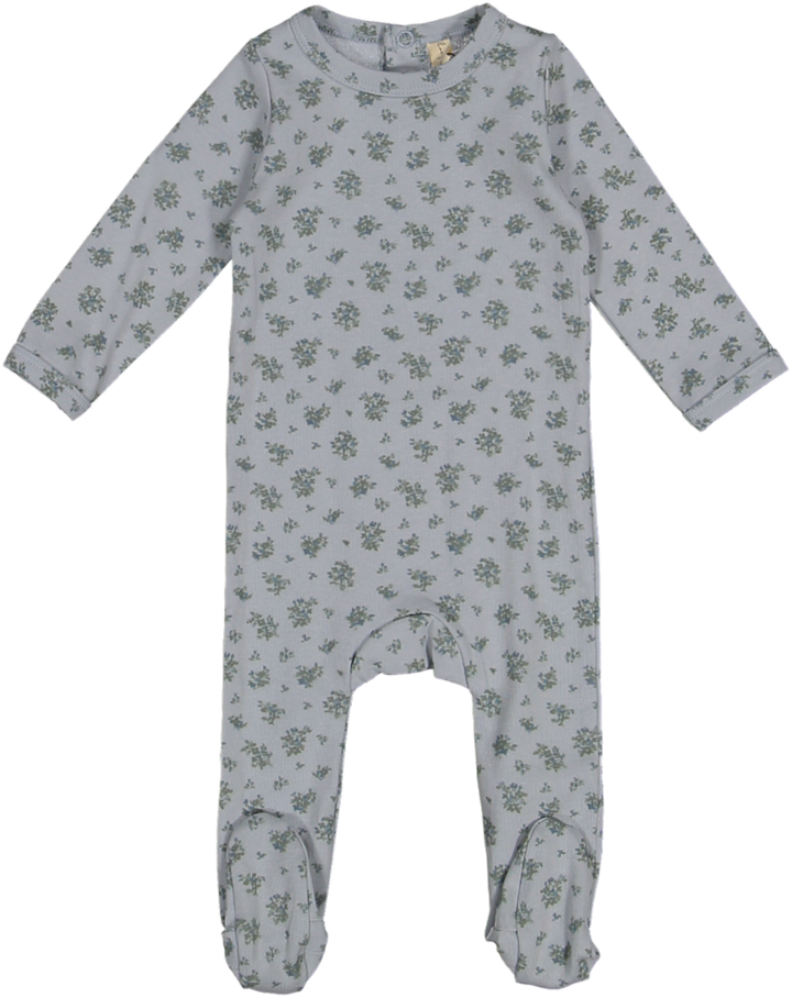 BPSS260063F-Garden Party Footie-Cluster Blue