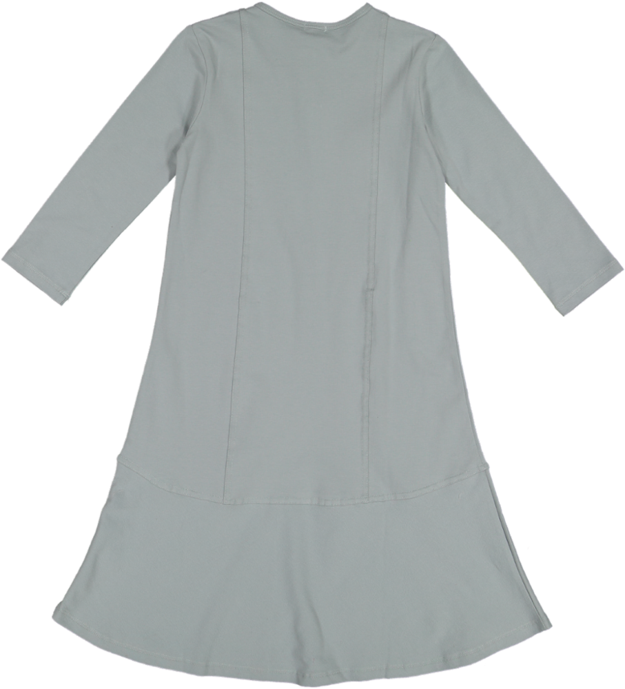 BTSS26011D-Volleyball Club 3/4 Sleeve Dress-Cloud Blue