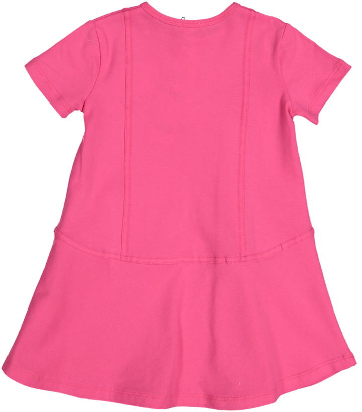 BTSS26011SSD-Volleyball Club Short Sleeve Dress-Hot Pink