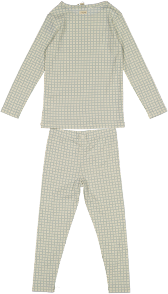 BLSS26034LP-Long Sleeves Pajamas-Blue Star