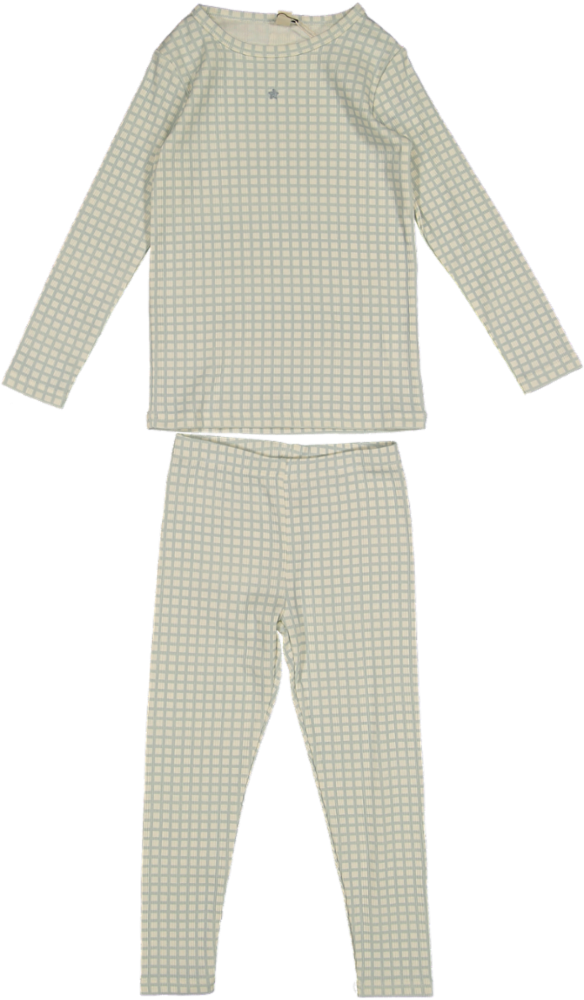 BLSS26034LP-Long Sleeves Pajamas-Blue Star