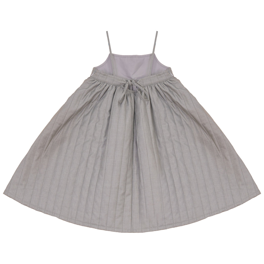 C2710TA GIRL QUILTED DRESS