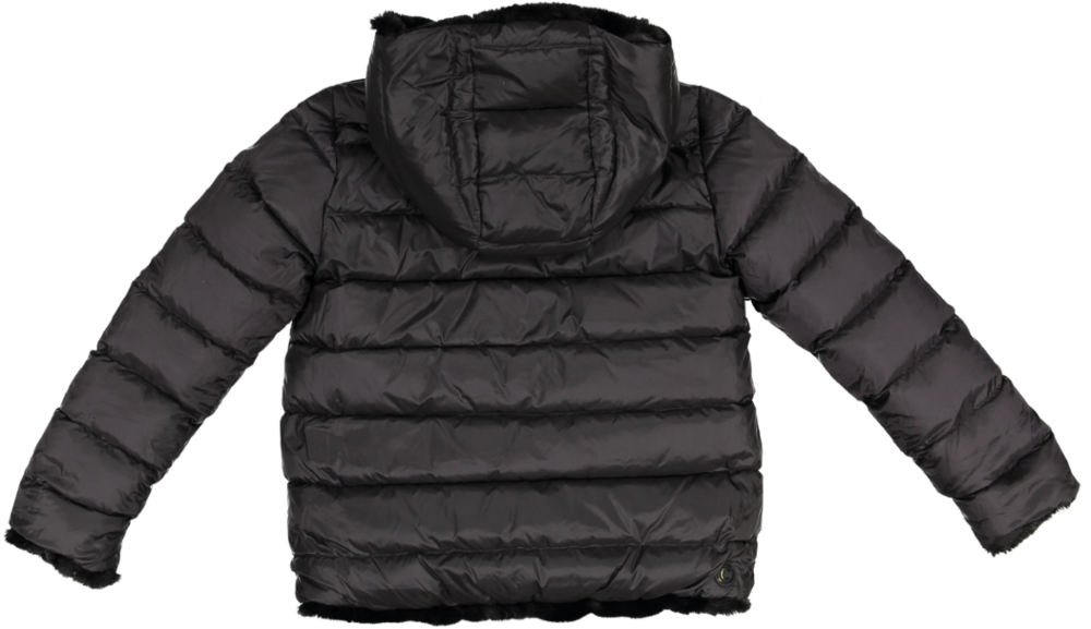 253483E/2YN-GIRLS REV JACKET-NERO