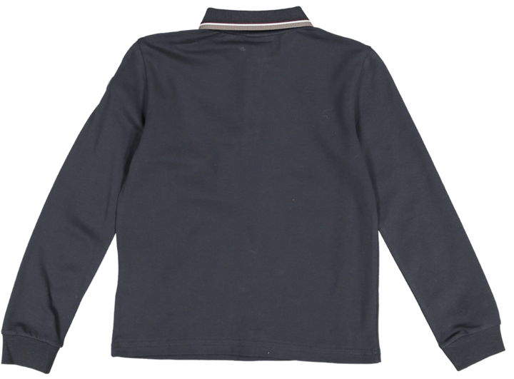 253592N/4SH-JUNIOR L/S POLO-NAVY