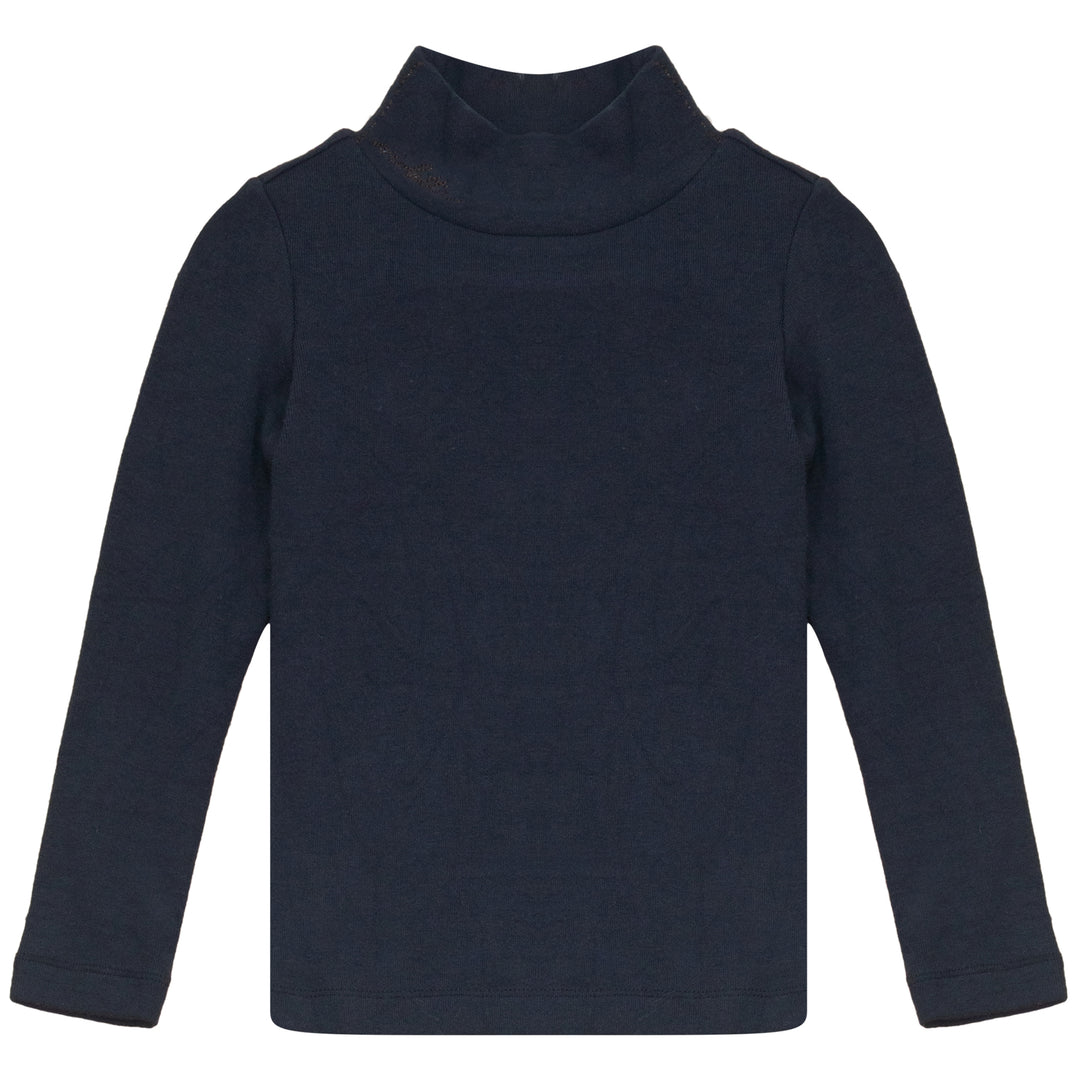 D2728BL MOCK NECK KNIT TSHIRT