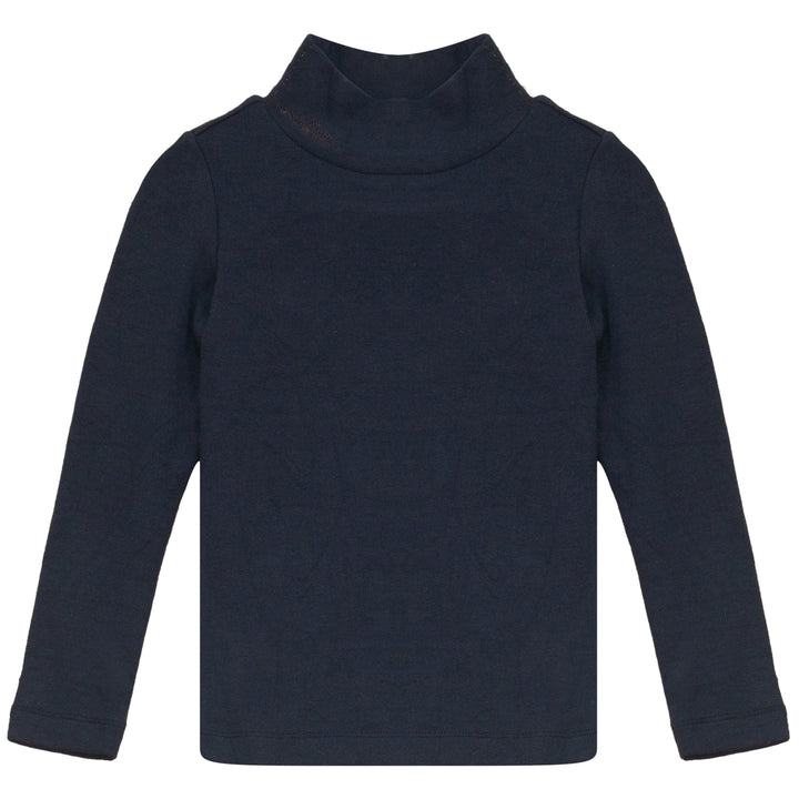D2728BL MOCK NECK KNIT TSHIRT