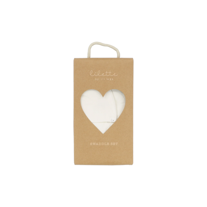 BAMBOO SWADDLE SET-Dusty Pink