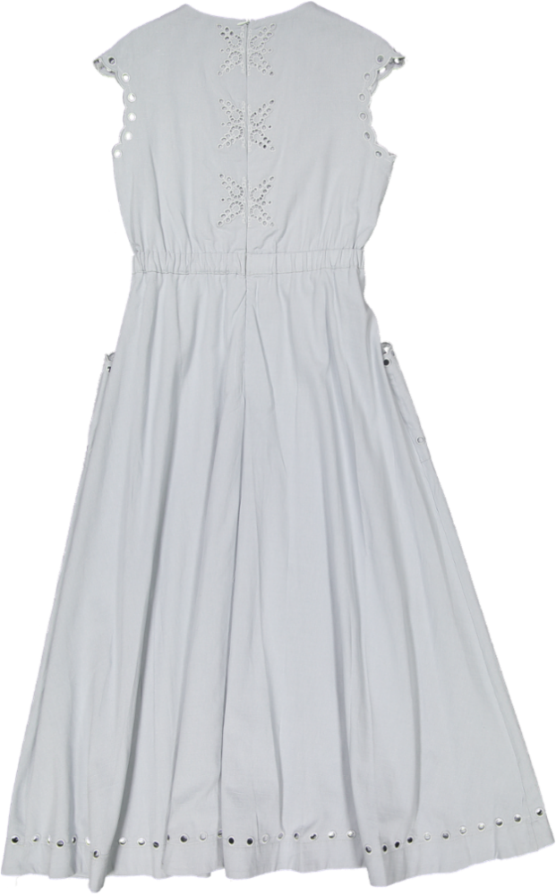 D50471A DRESS-LIGHT BLUE/GRAY