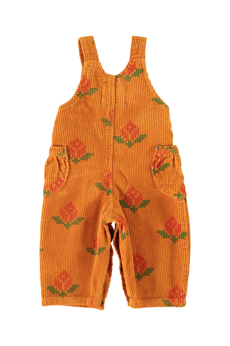 BM2606.B DUNGAREES - CAMEL W/ BIG FLOWERS