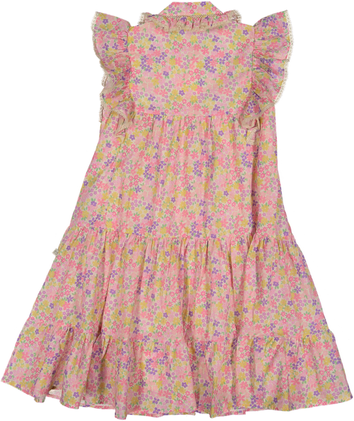 CHARLIE DRESS-EMMA FLORAL PURPLE