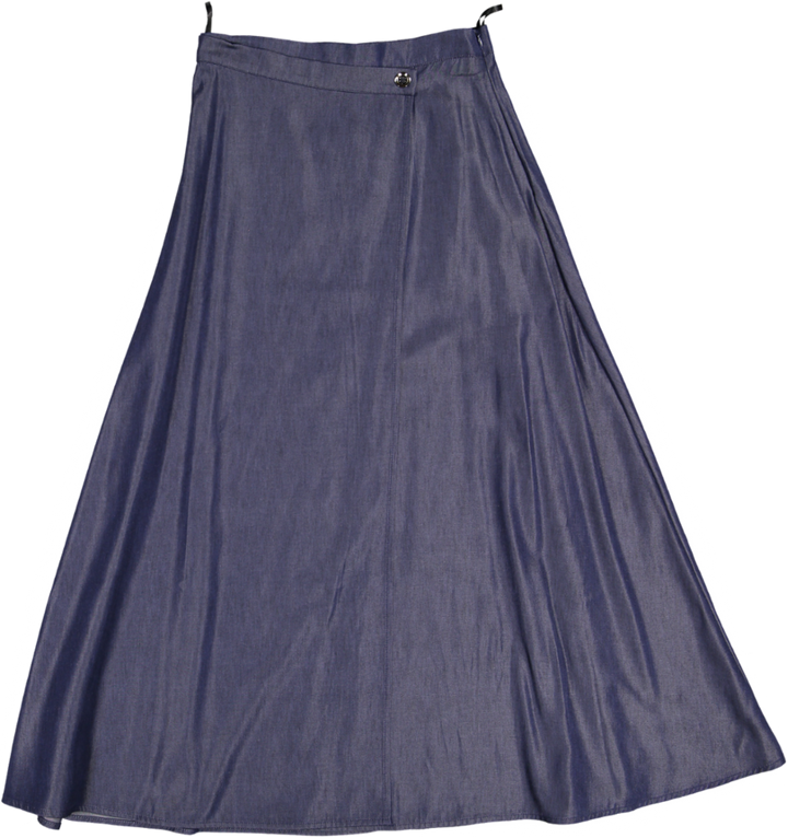 S26004S-SKIRT-NAVY DENIM