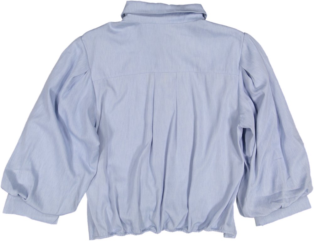 26S005B-TOP-BLUE DENIM