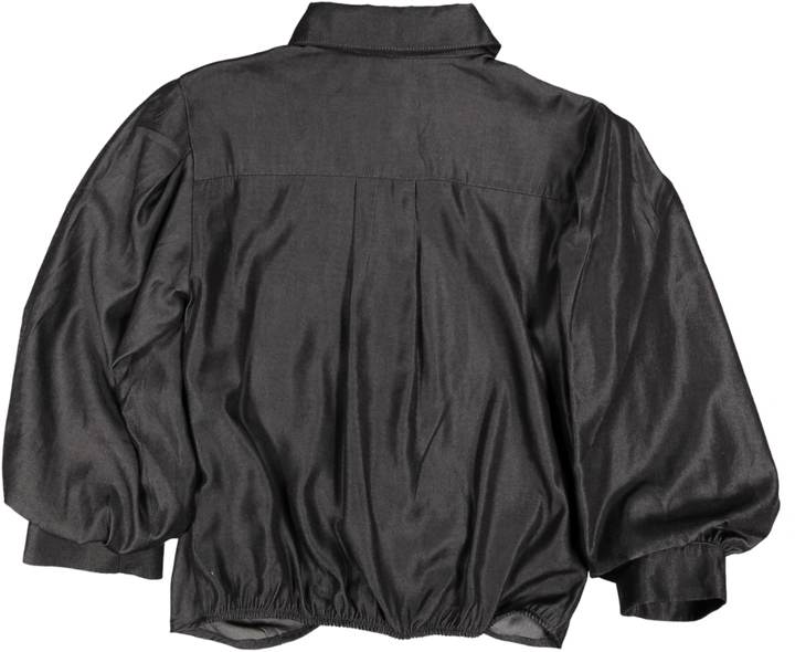 26S005B-TOP-BLACK DENIM