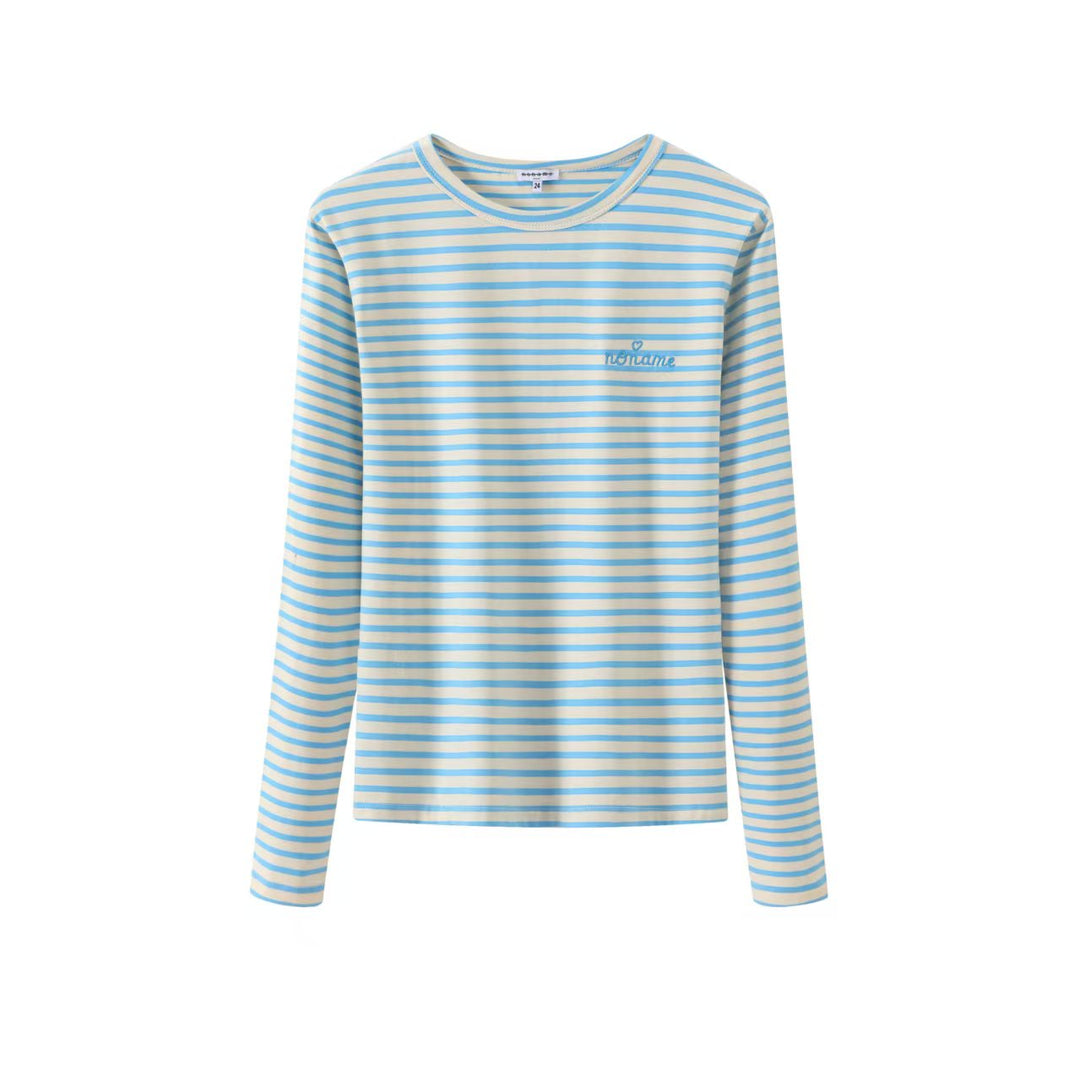Blue Stripe Logo Tee