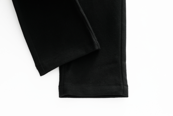 WOOL DRESS PANT-BLACK