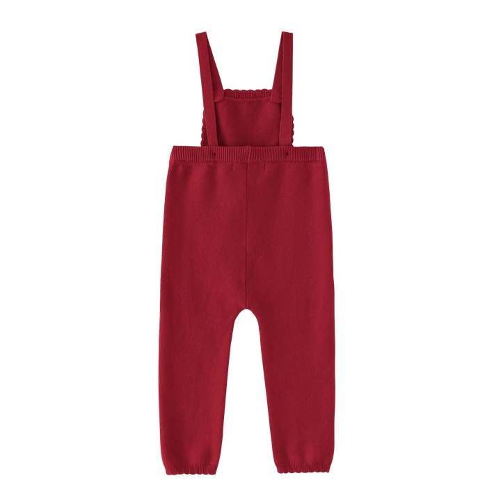 SUSPENDER LEGGING-RED