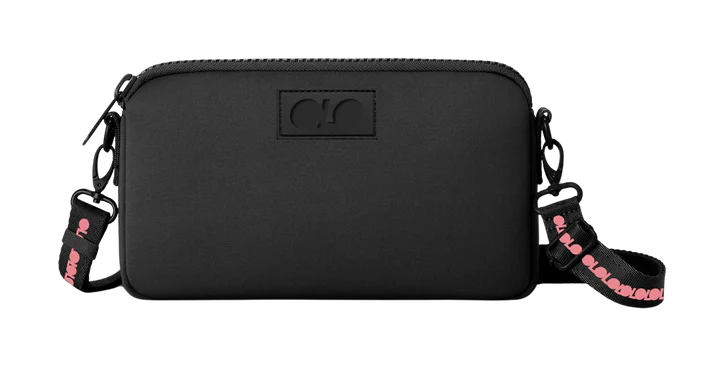 OLO CROSSBODY BLACK FUSCHIA