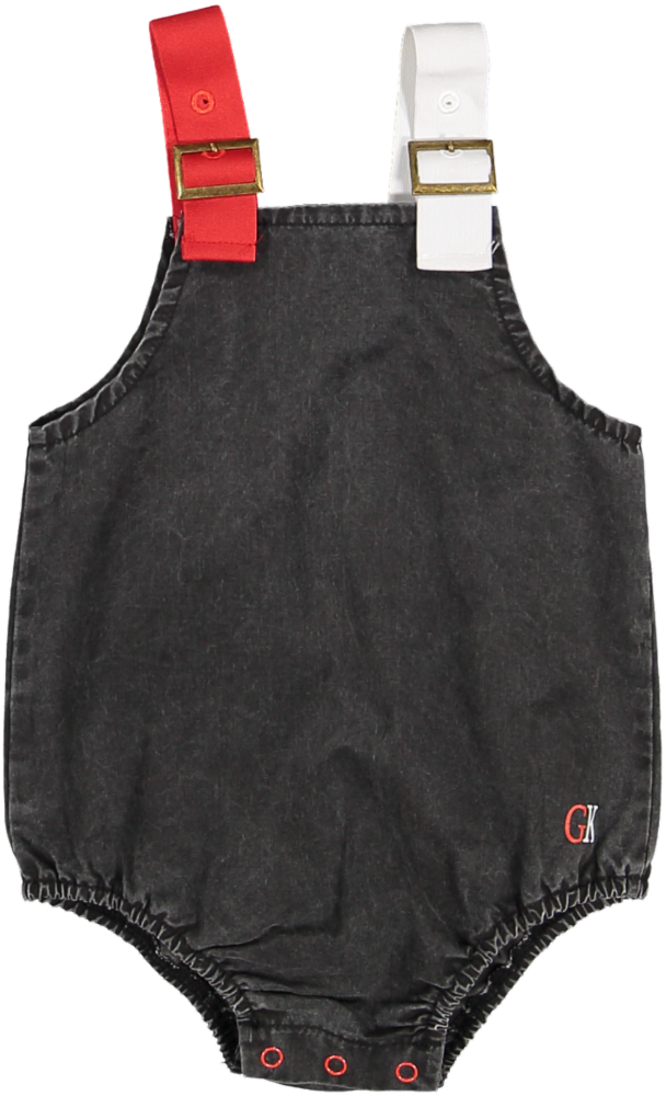 GS60517A ROMPER-Black