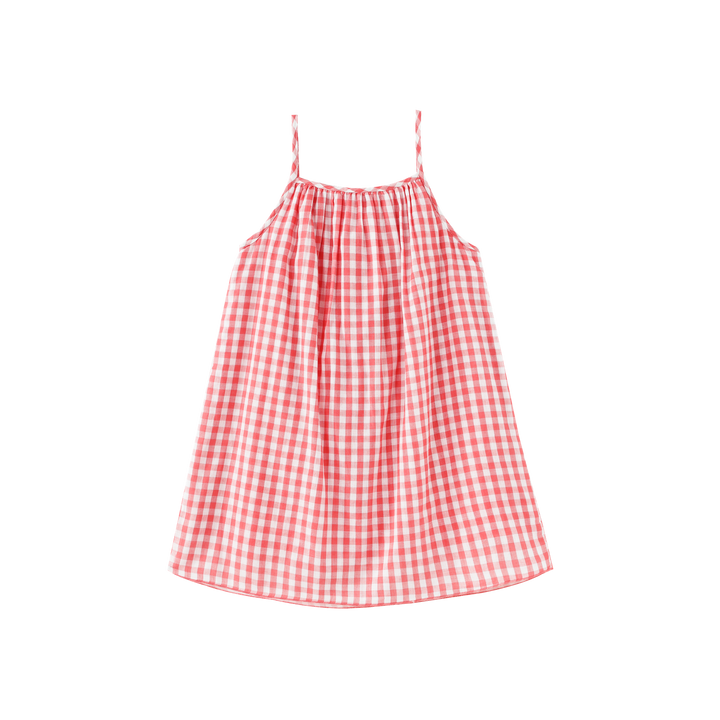 GINGHAM JUMPER-SHERBET MULTI